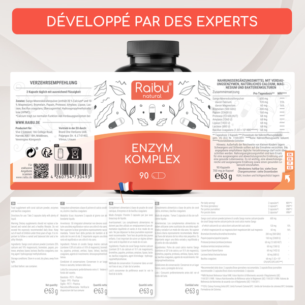 Enzym Komplex | 90 Cap (fr)