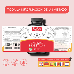 Complejo enzimático | 90 cápsulas