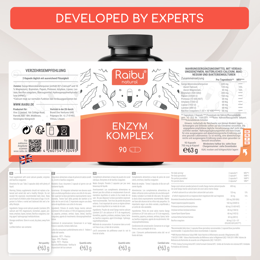 Enzym Komplex | 90 Cap (uk)
