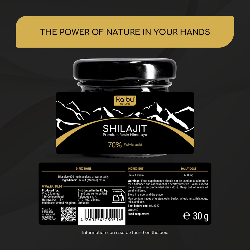 Shilajit | 50 serv (eu)