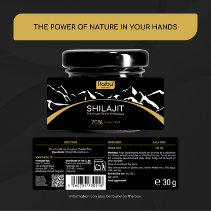 Shilajit | 50 serv (eu)