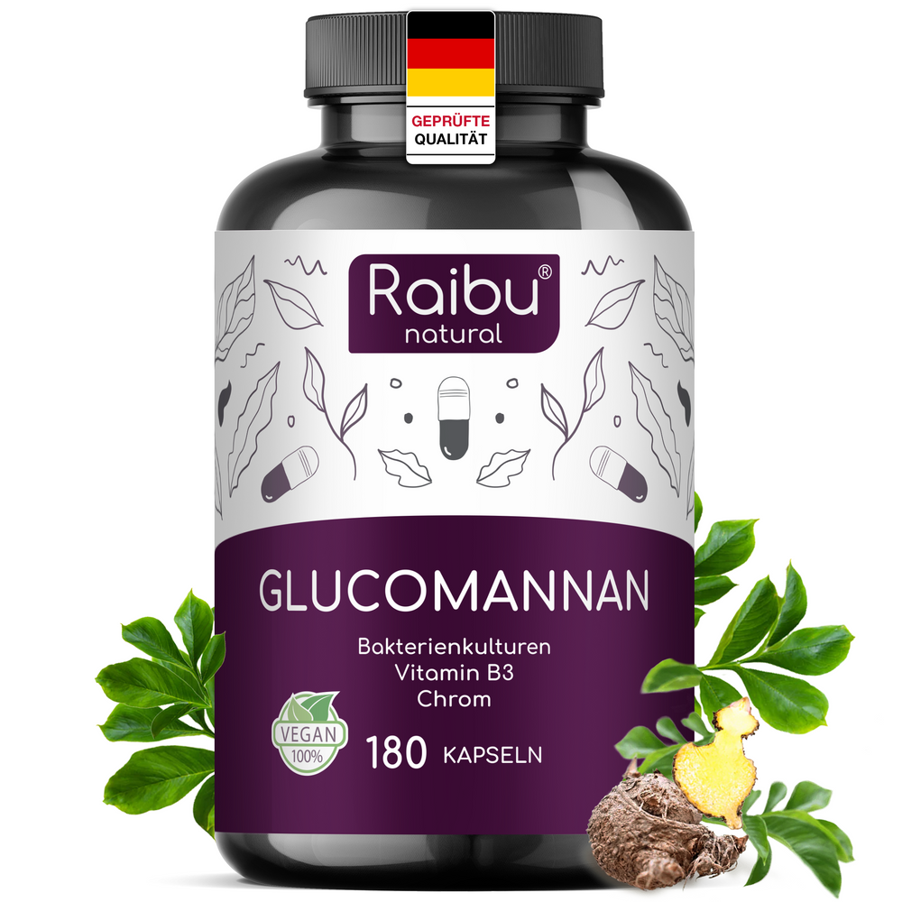 Glucomanano |180 Cáps.
