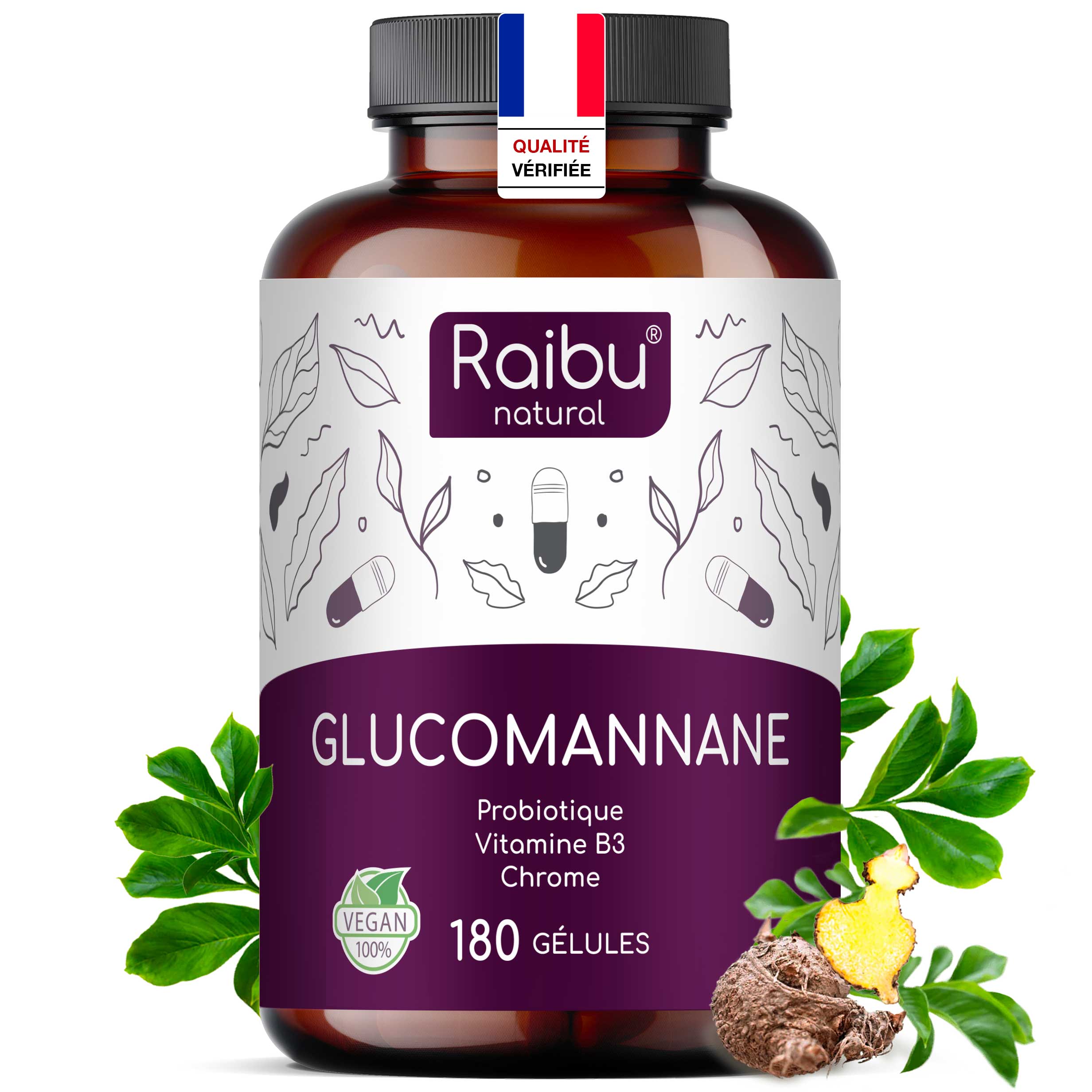 Glucomannane | 180 gélules