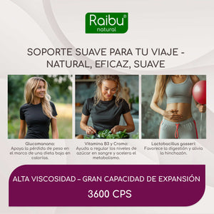 Glucomannano |180 Cap(es)