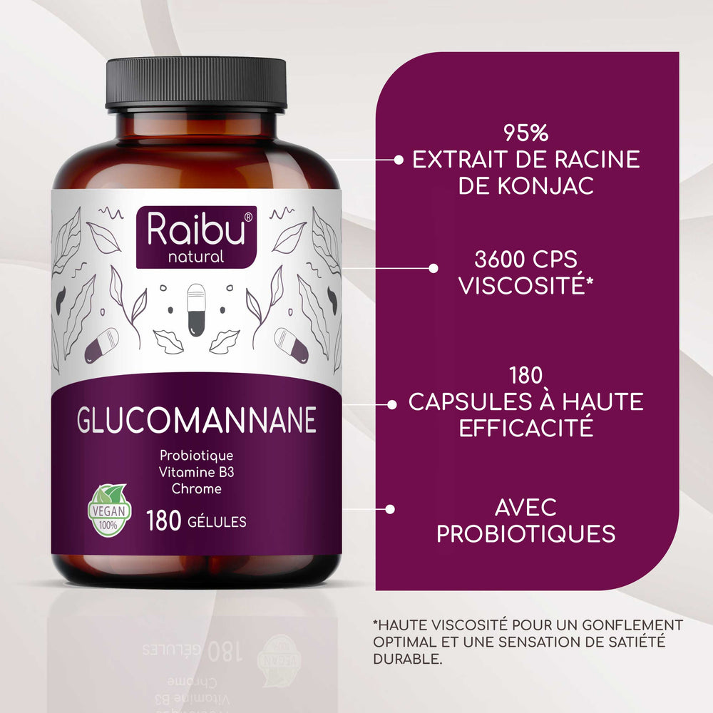 Glucomanano |180 Cáps.