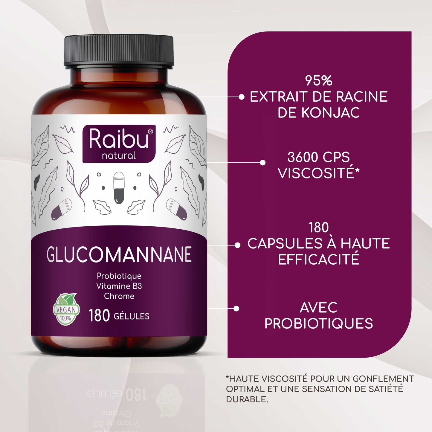 Glucomannan |180 Cap (fr)