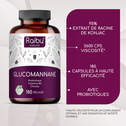 Glucomannan |180 Cap (fr)