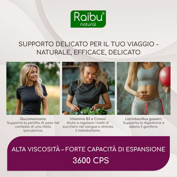 Glucomannano | 180 Cap (it)