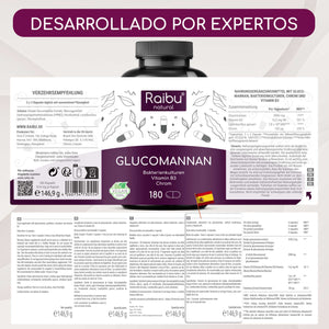 Glucomannano |180 Cap(es)