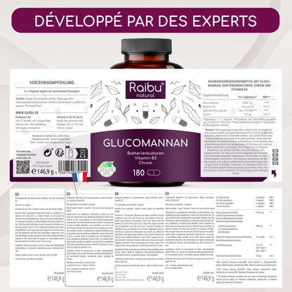 Glucomannan |180 Cap (fr)
