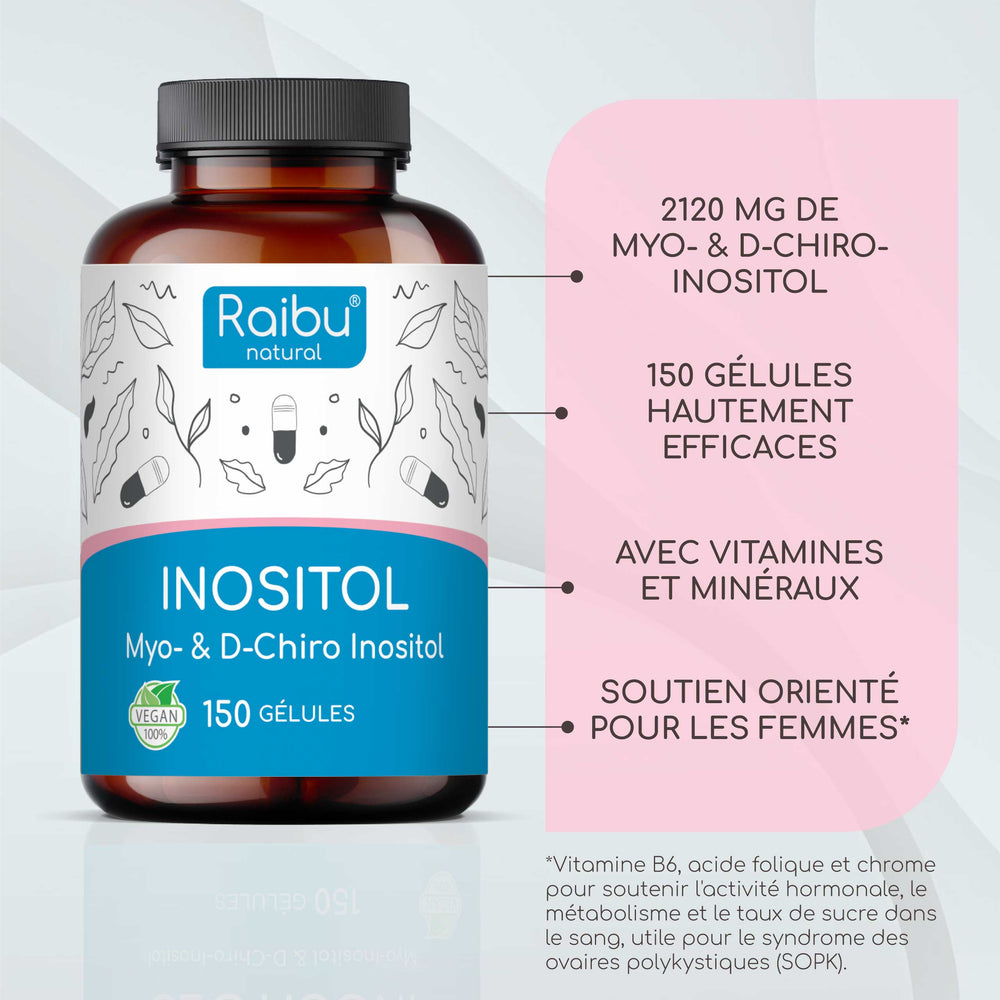Inositol | 150 cápsulas (fr)