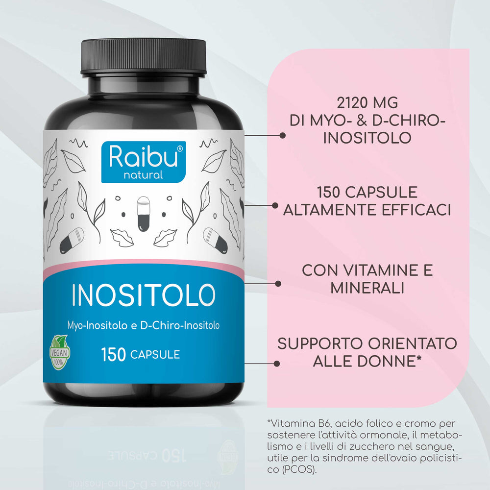 Inositol | 150 cápsulas