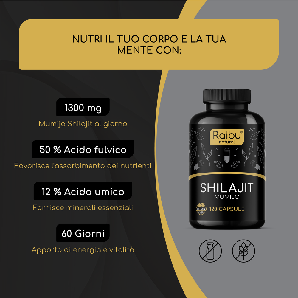 Shilajit | 120 cápsulas (it)