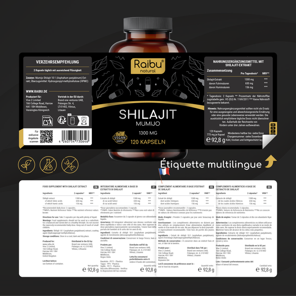 Shilajit | 120 Cap (fr)