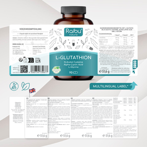 L-Glutathione | 90 Cap (uk)