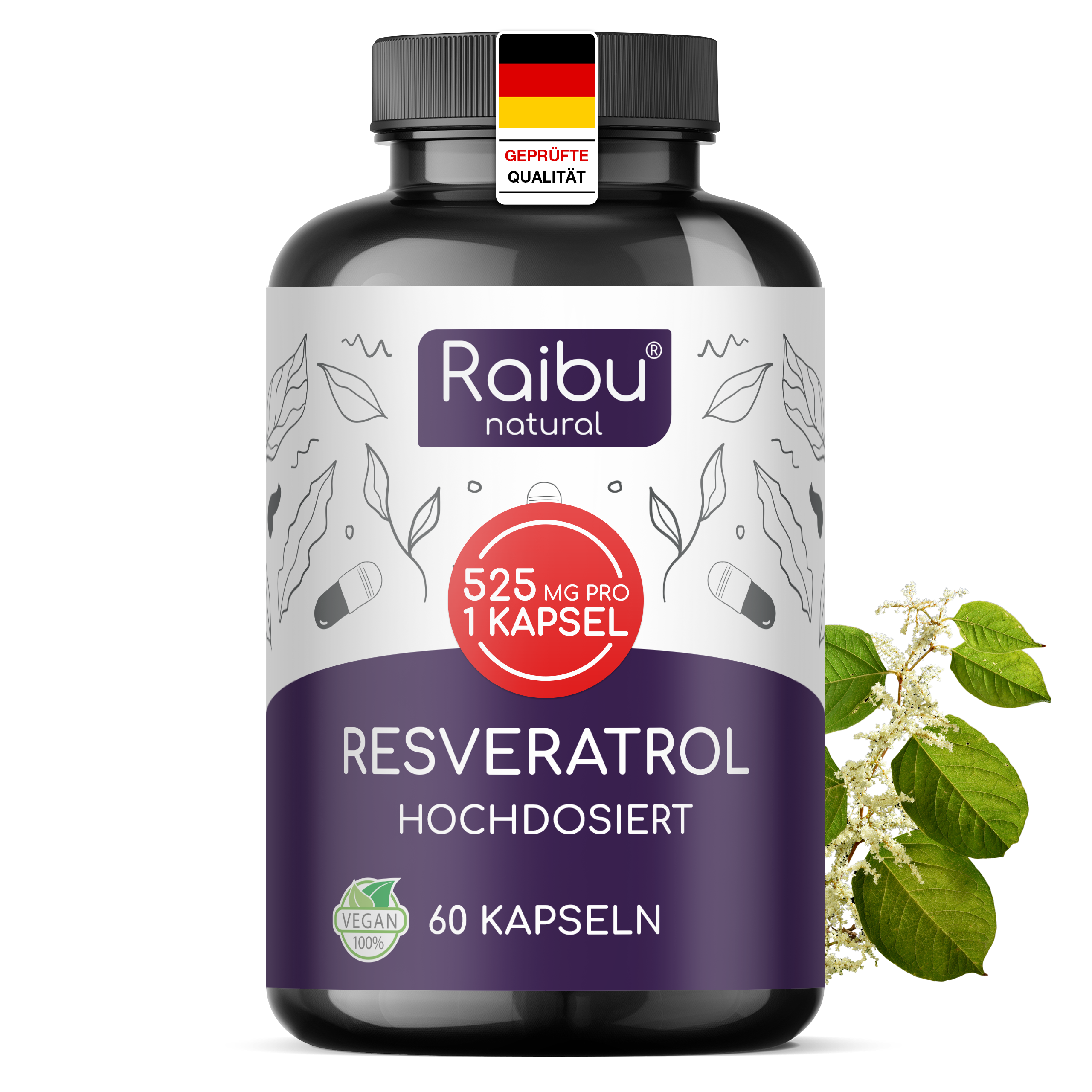 Resveratrol | 60 capsules (eu)