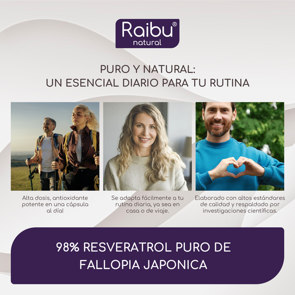 Resveratrol | 60 cápsulas