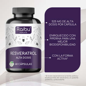 Resveratrol | 60 cápsulas