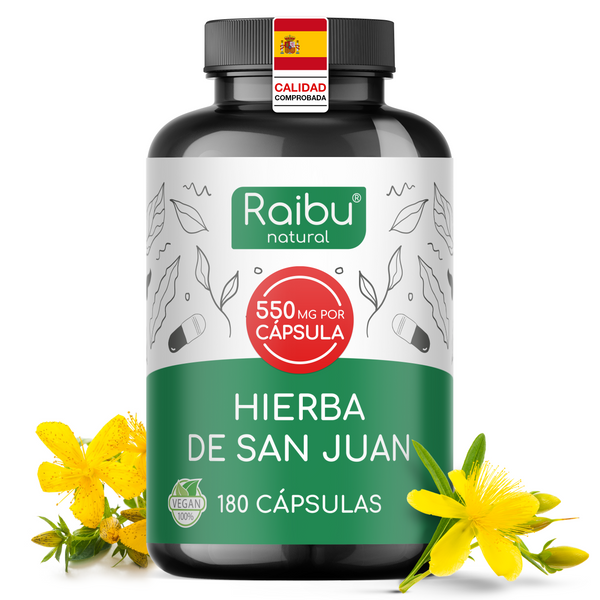 Hierba de San Juan | 180 cápsulas