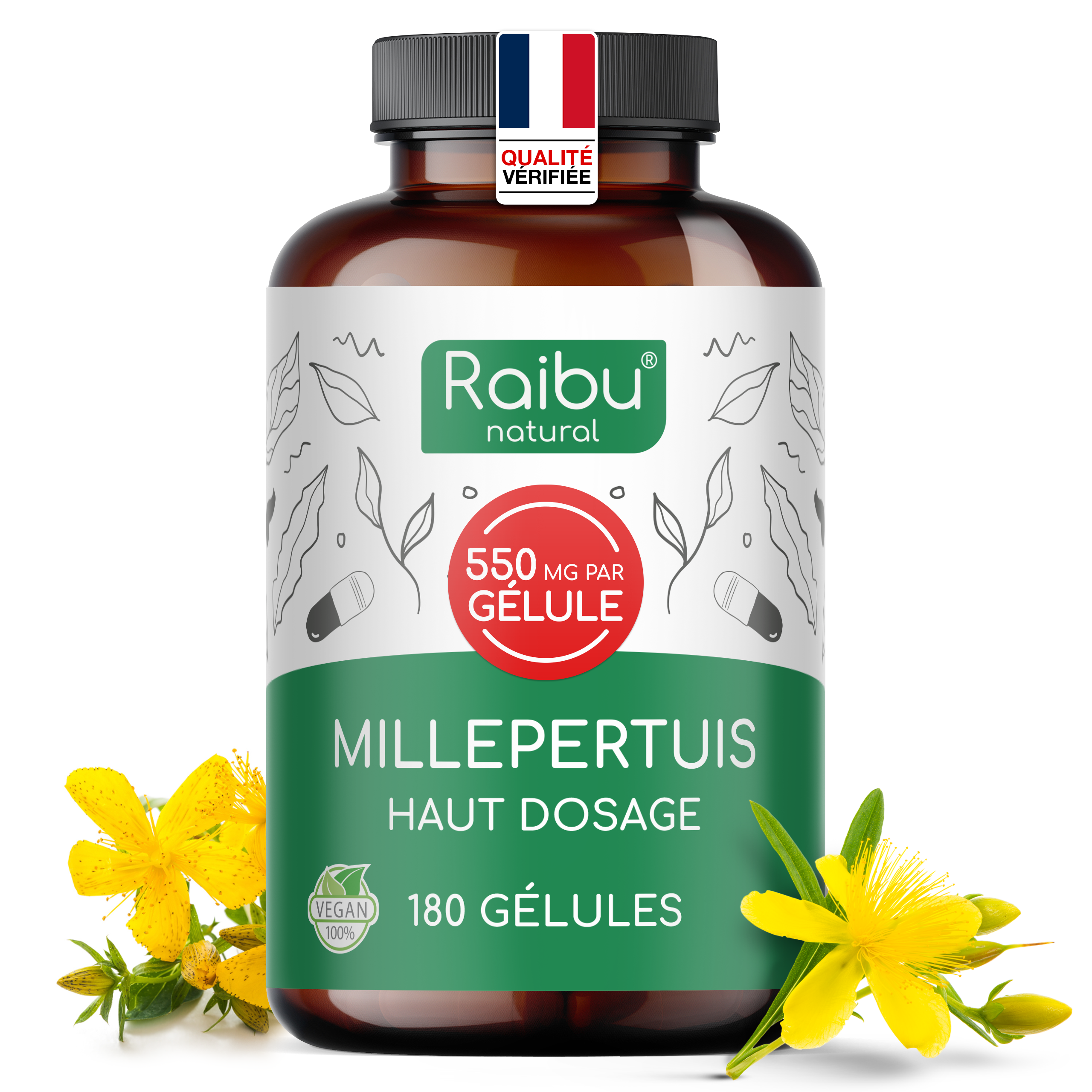 Millepertuis | 180 gélules