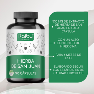 Hierba de San Juan | 180 cápsulas