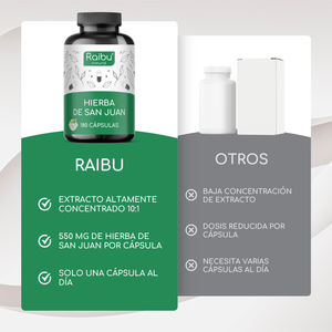 Hierba de San Juan | 180 cápsulas