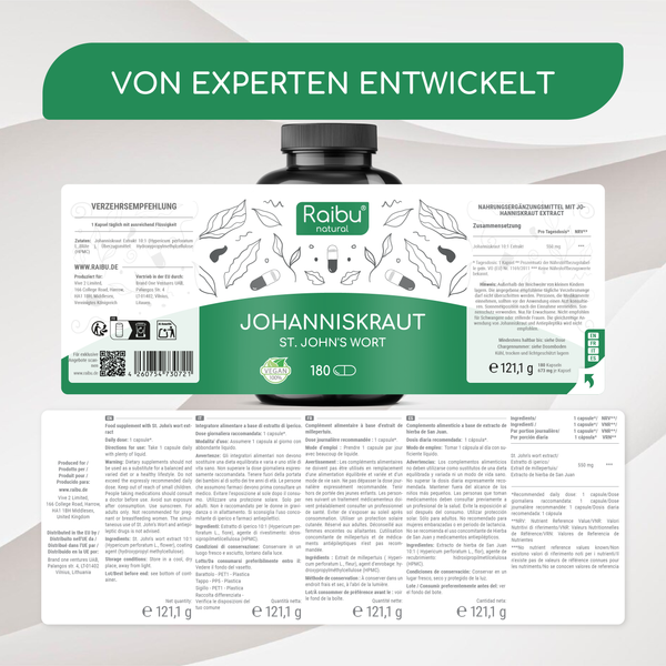 St. John's Wort | 180 Cap (eu)