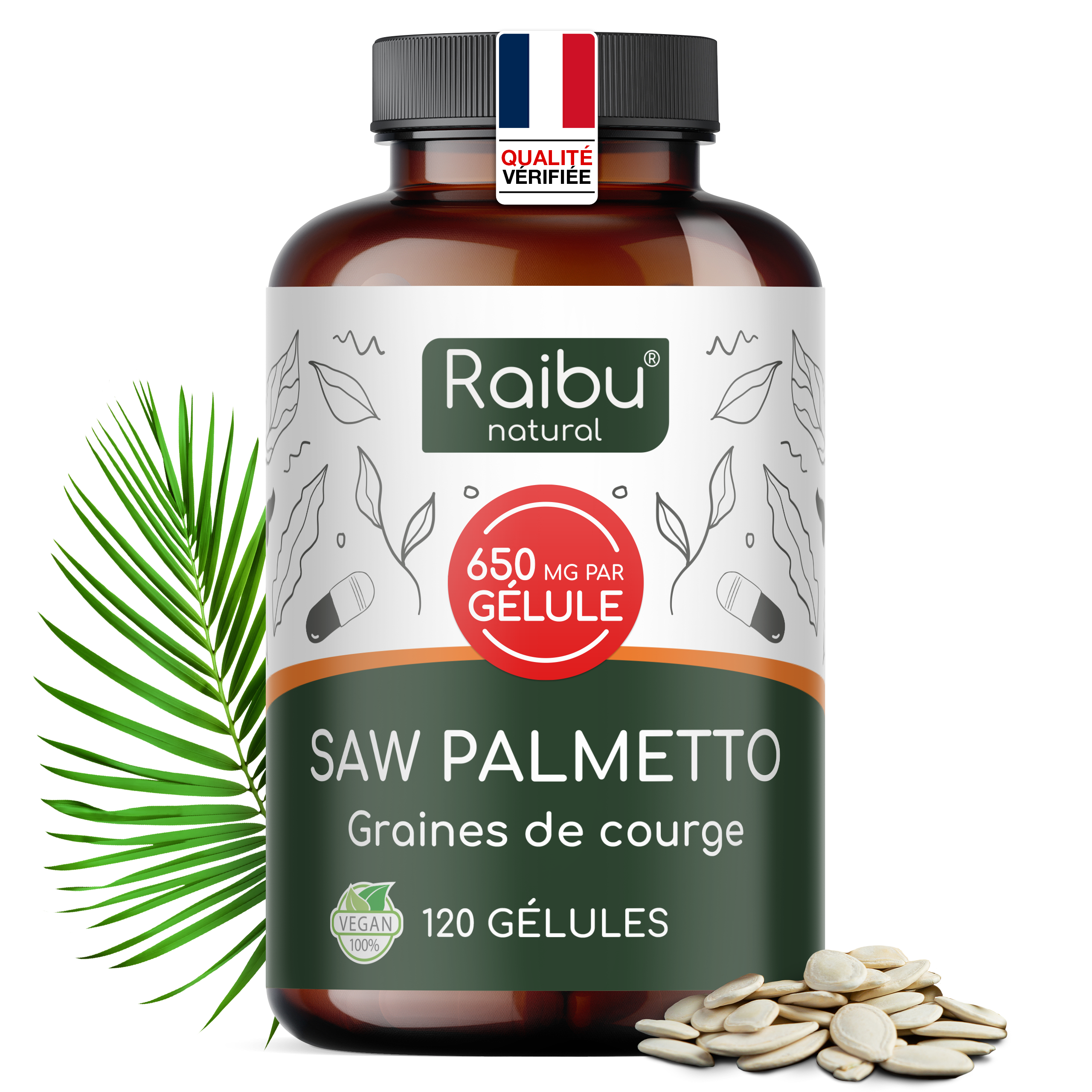 Palmier nain | 120 gélules