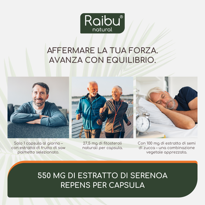 Saw Palmetto | 120 Cápsulas