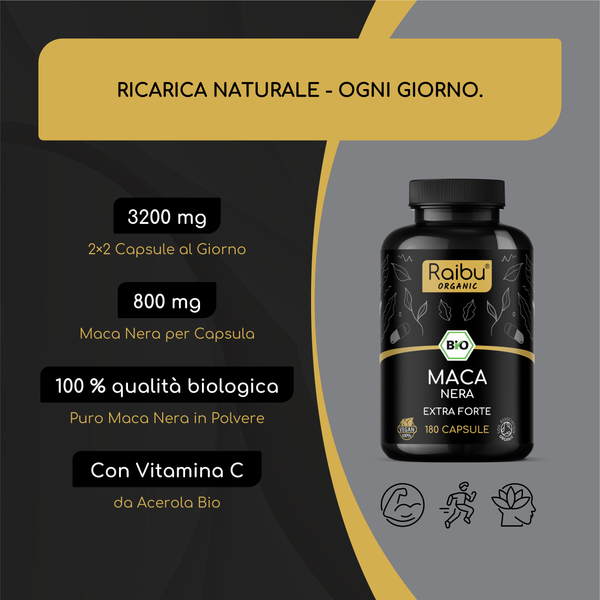 Maca Nera | 180 Capsule (it)