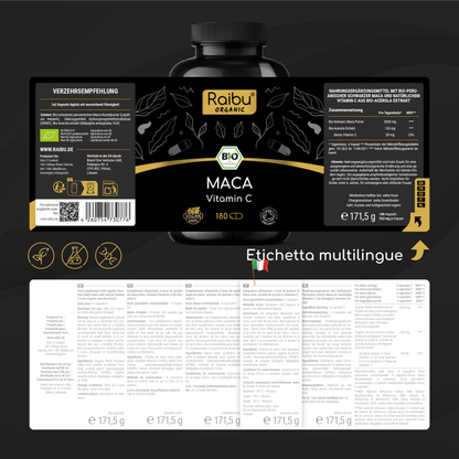Maca Nera | 180 Capsule (it)