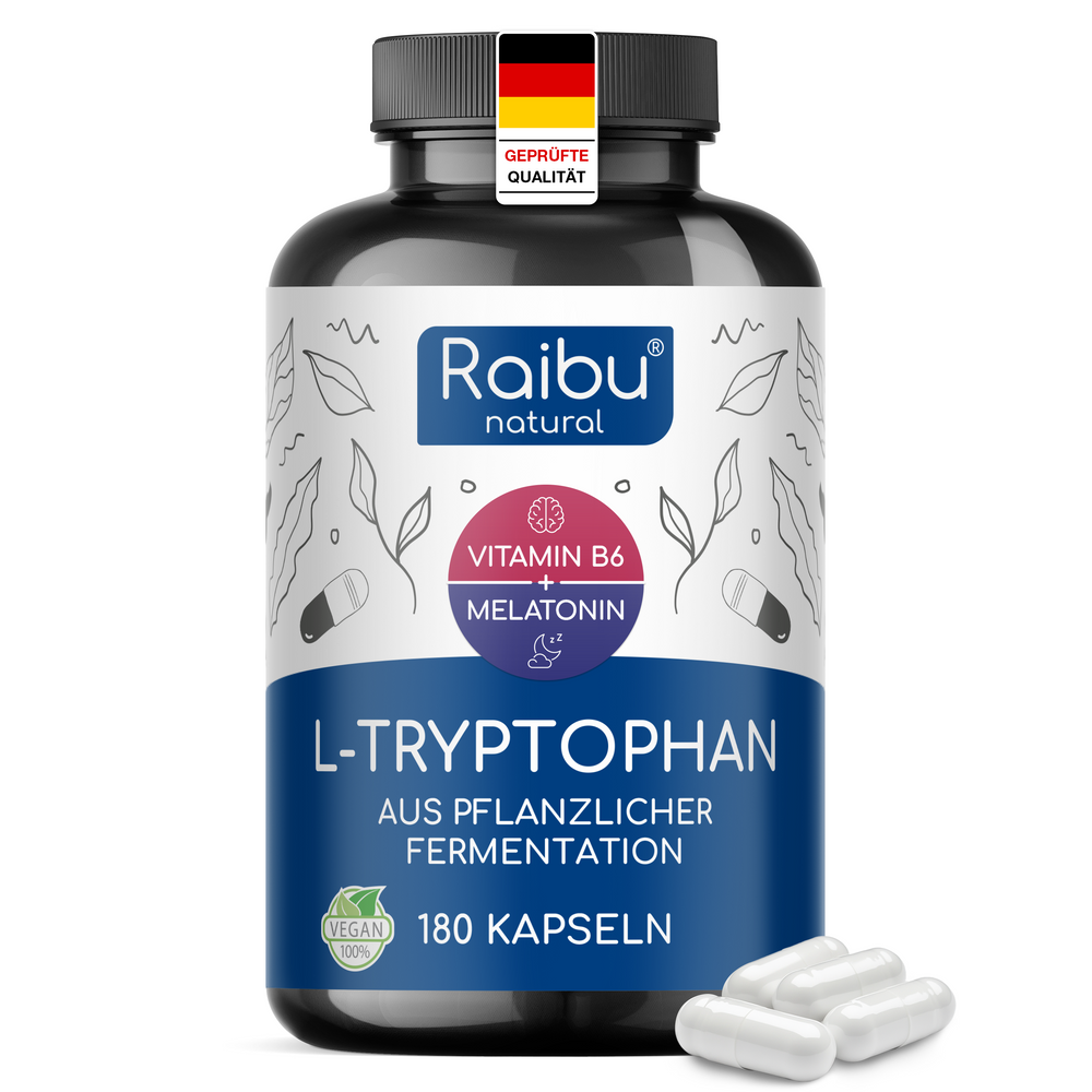 L-Triptófano | 180 cápsulas (eu)