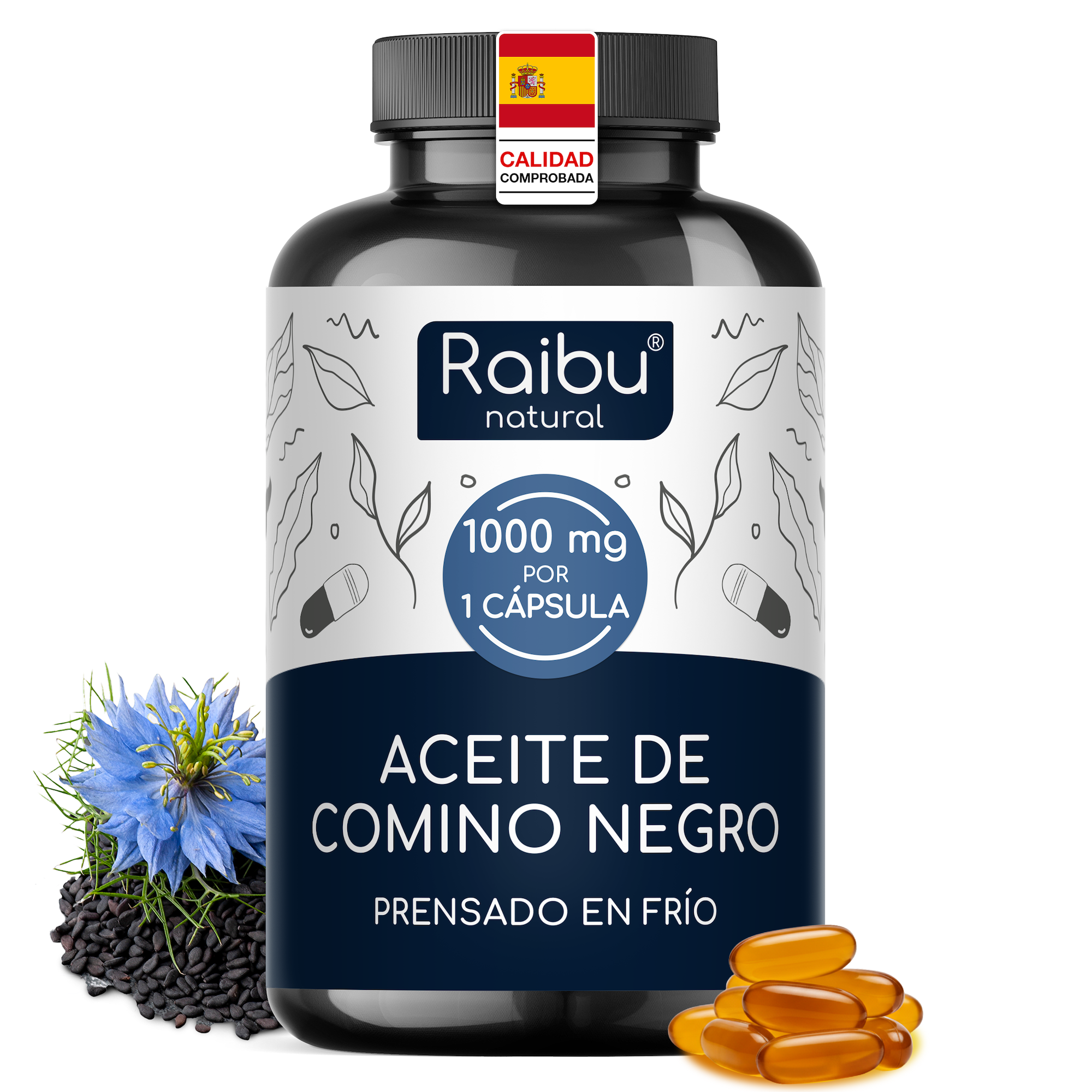 Aceite de comino negro | 180 cápsulas