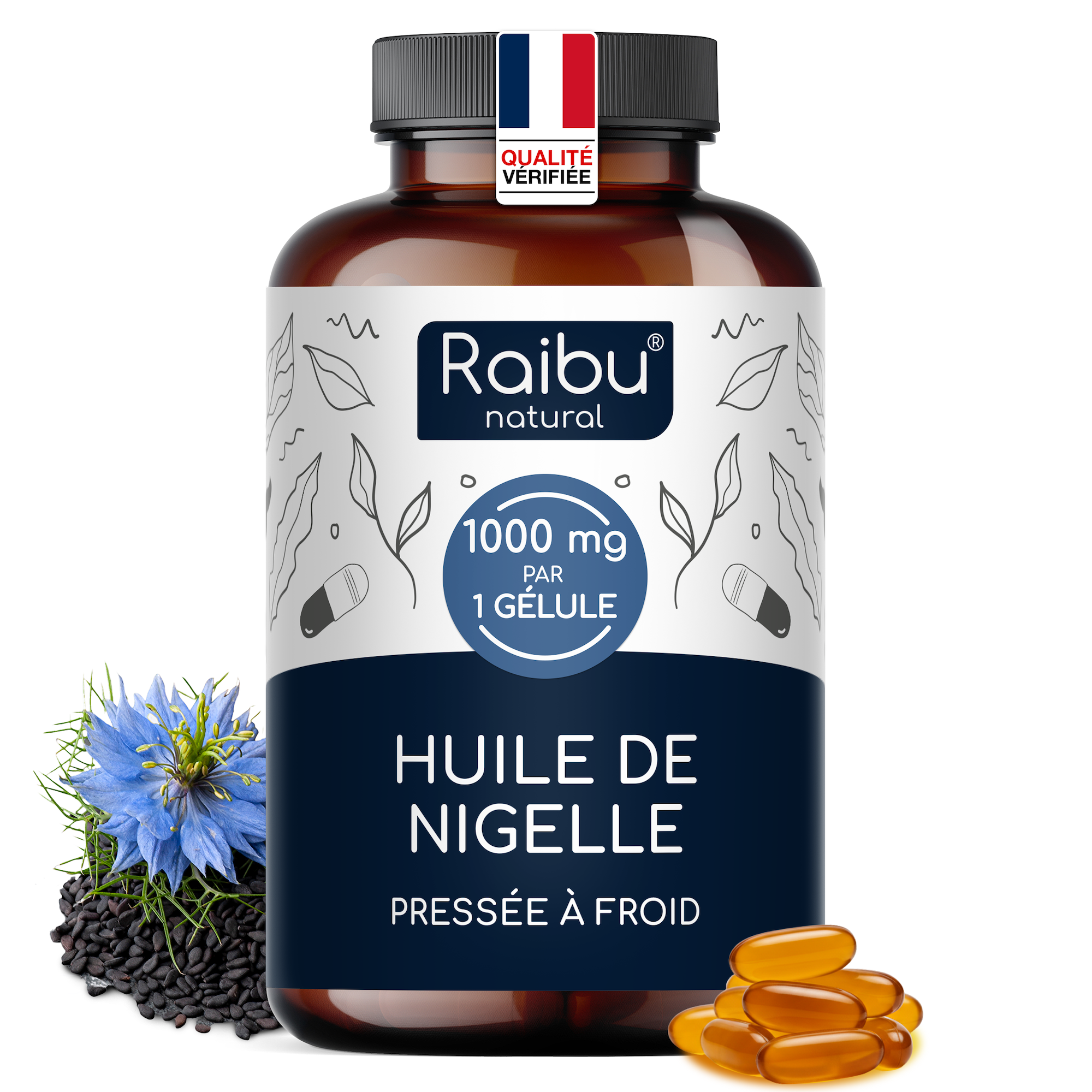 Huile de nigelle | 180 gélules