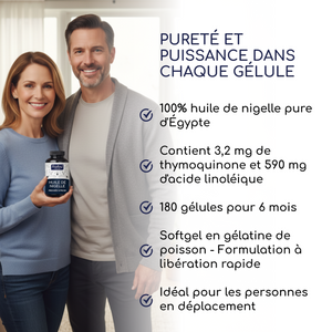 Black Seed Oil | 180 Cap (fr)