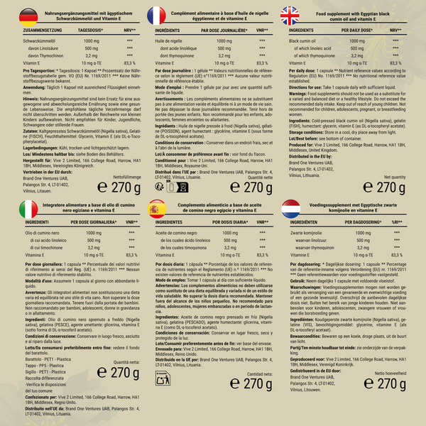 Black Seed Oil | 180 Cap (it)