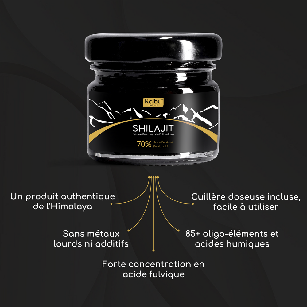 Shilajit | 50 raciones (fr)