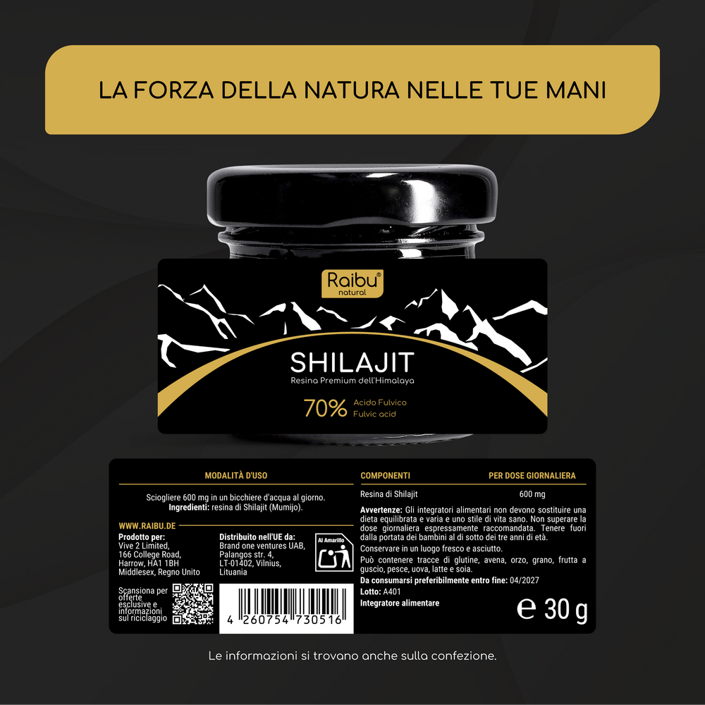 Shilajit | 50 serv (it)