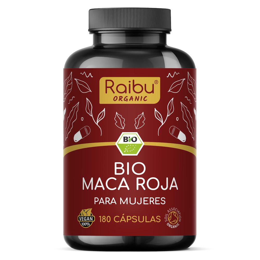 Maca roja | 180 cápsulas