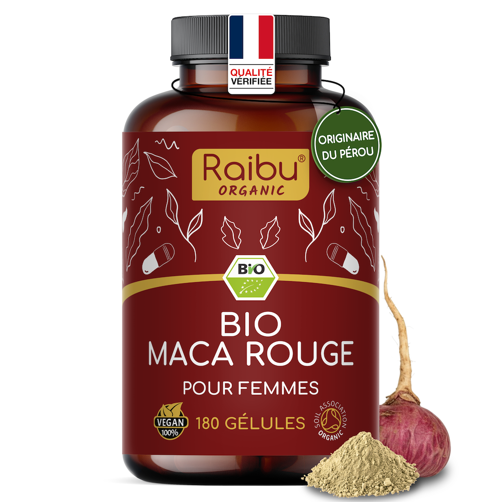 Maca rouge | 180 gélules