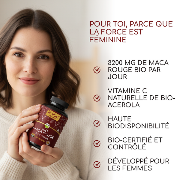 Maca noire | 180 gélules (UE)