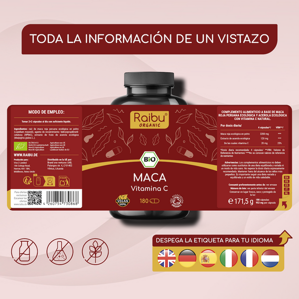Red Maca | 180Cap (es)