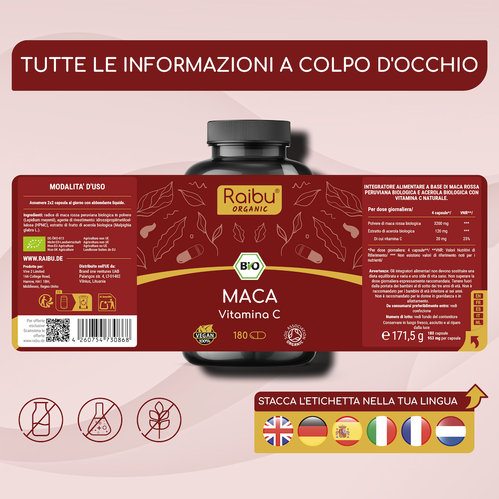 Red Maca | 180Cap (it)