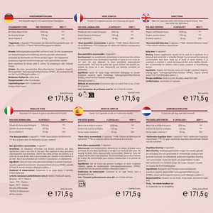 Maca noire | 180 gélules (UE)