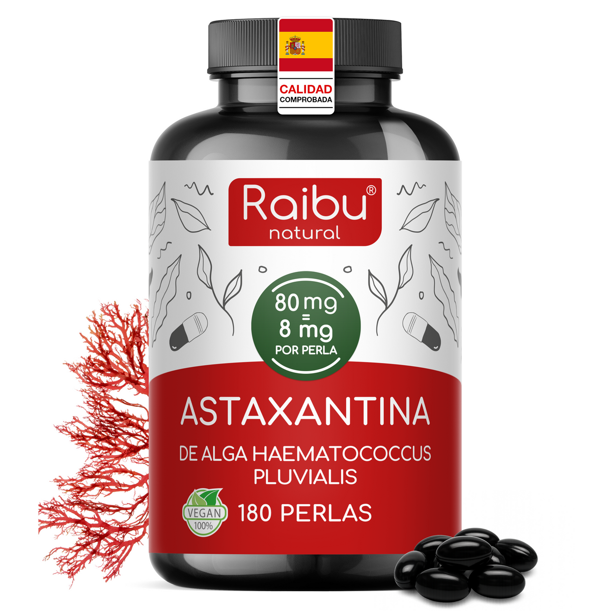 Astaxantina | 180 cápsulas