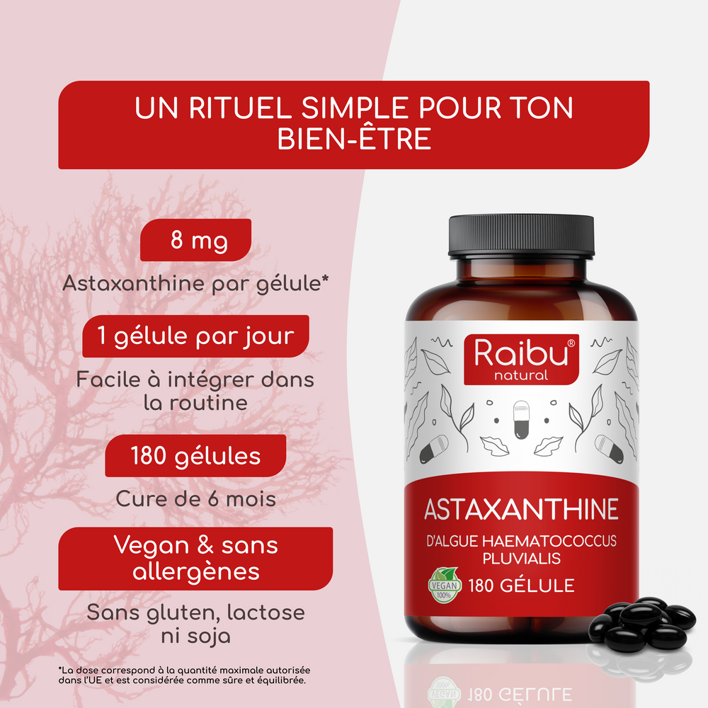 Astaxanthin | 180 Cap (fr)