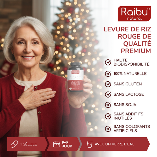 Red Rice Yeast | 120 Capsules (fr)
