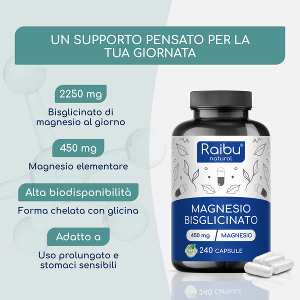 Magnesium Bisglycinat | 240 capsules (it)