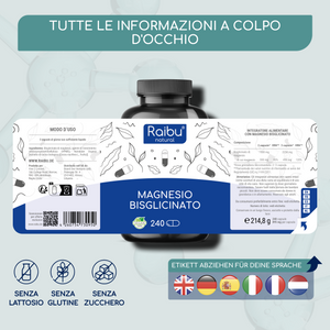 Magnesium Bisglycinat | 240 capsules (it)