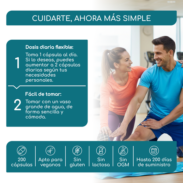 Complejo de magnesio | 200 cápsulas